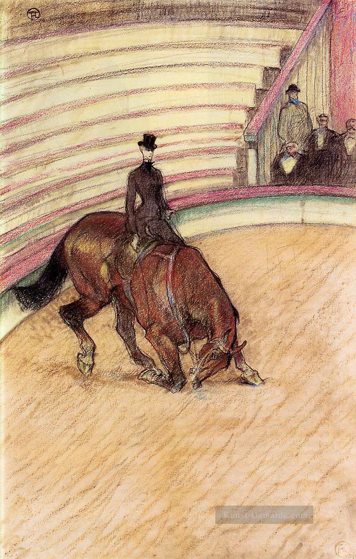 im Zirkus Dressur 1899 Toulouse Lautrec Henri de Ölgemälde